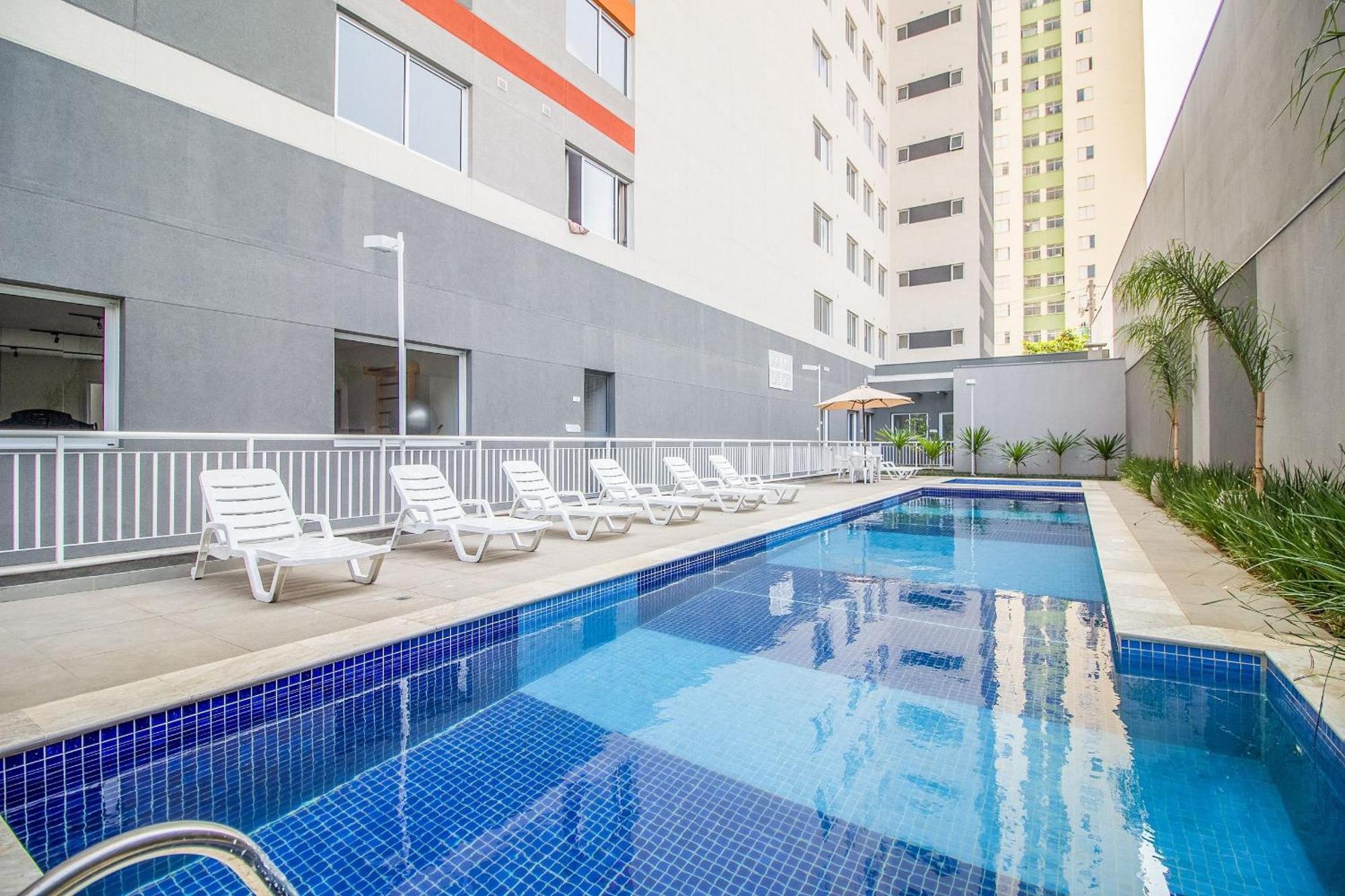 Charmoso Studio No Bras Com Piscina - Metro Bras Σάο Πάολο Εξωτερικό φωτογραφία