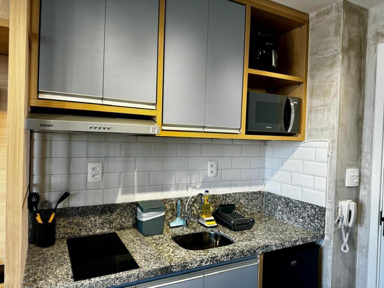Charmoso Studio No Bras Com Piscina - Metro Bras Σάο Πάολο Εξωτερικό φωτογραφία