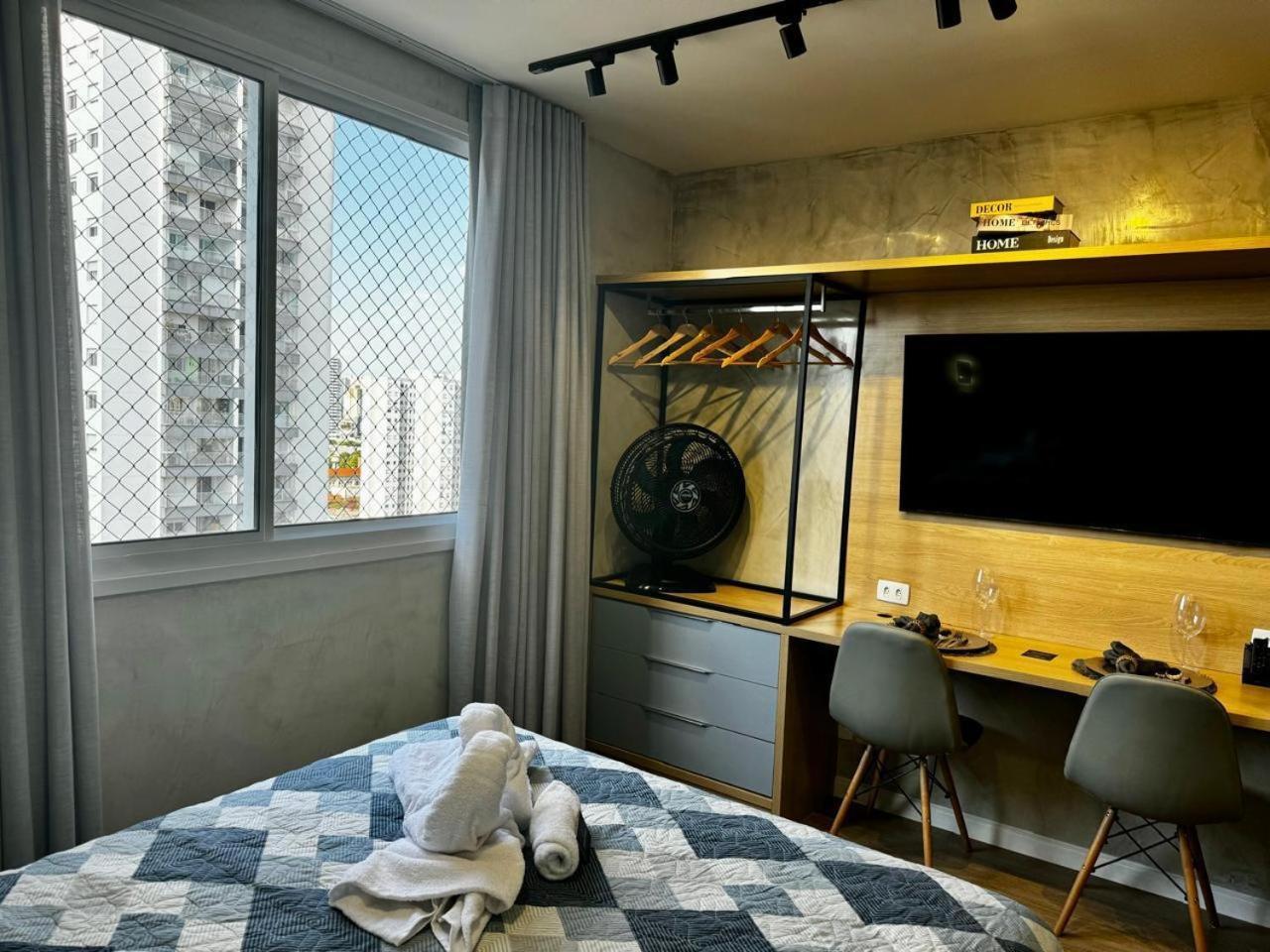 Charmoso Studio No Bras Com Piscina - Metro Bras Σάο Πάολο Εξωτερικό φωτογραφία